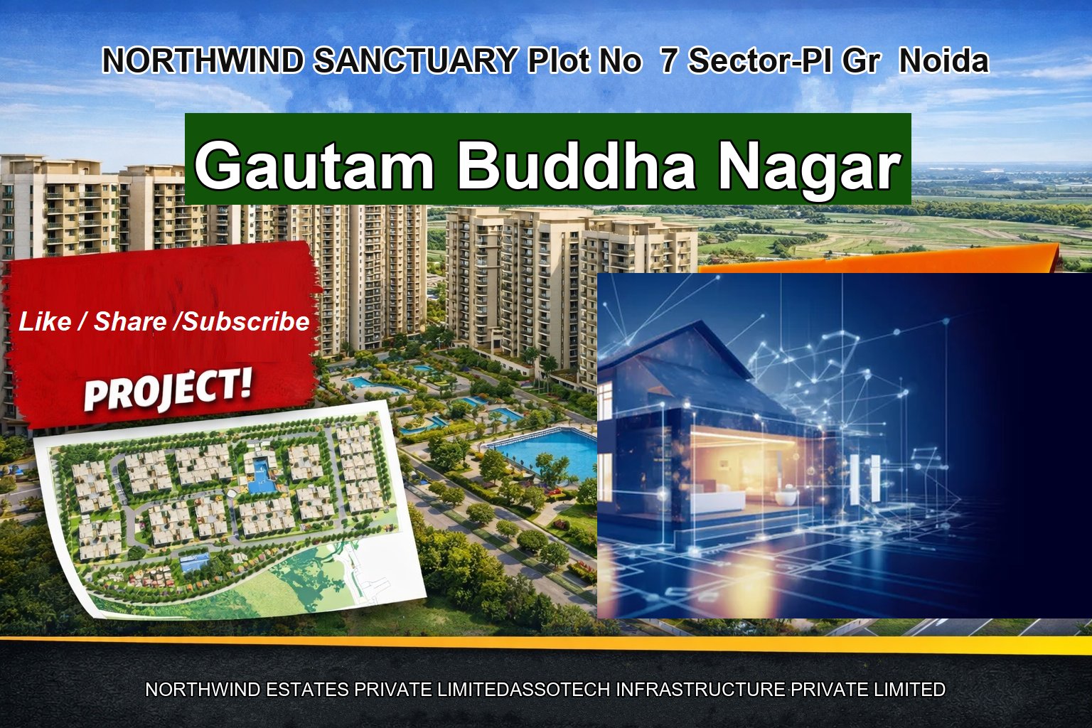 NORTHWIND SANCTUARY Plot No 7 Sector-PI Gr Noida