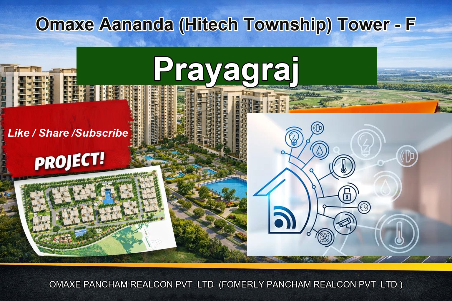 Omaxe Aananda (Hitech Township) Tower - F