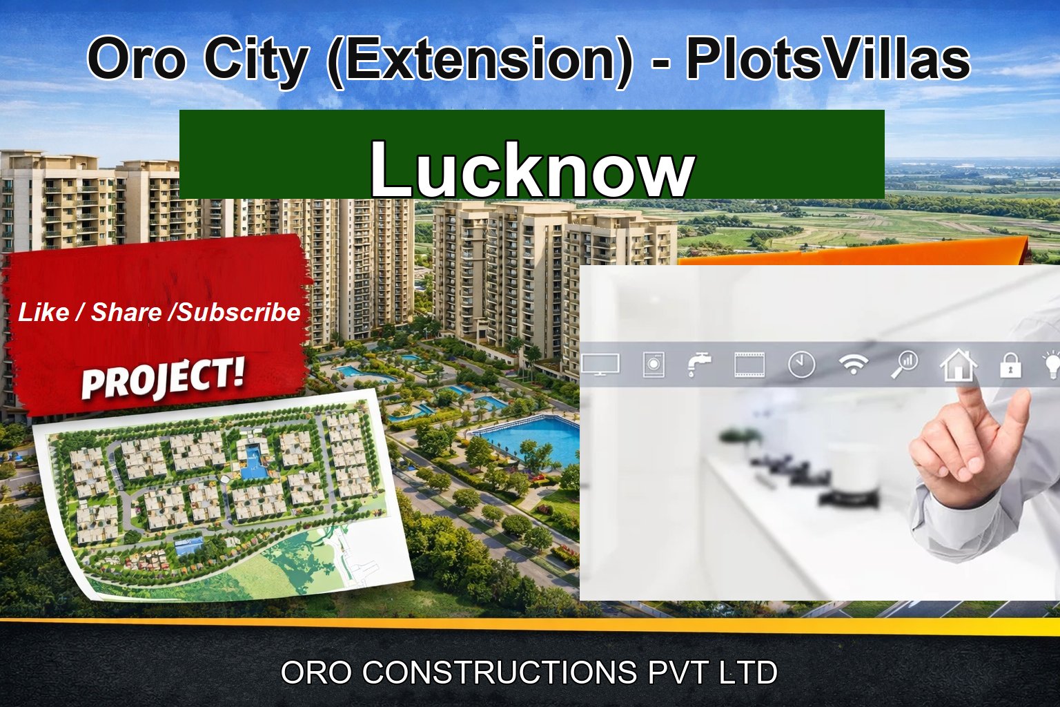 Oro City (Extension) - PlotsVillas