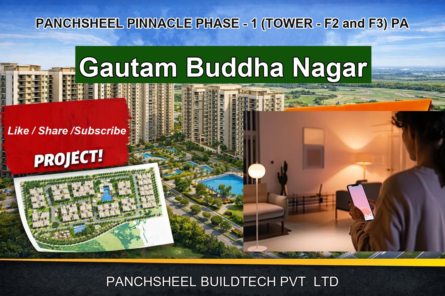 PANCHSHEEL PINNACLE PHASE - 1 (TOWER - F2 and F3) PA