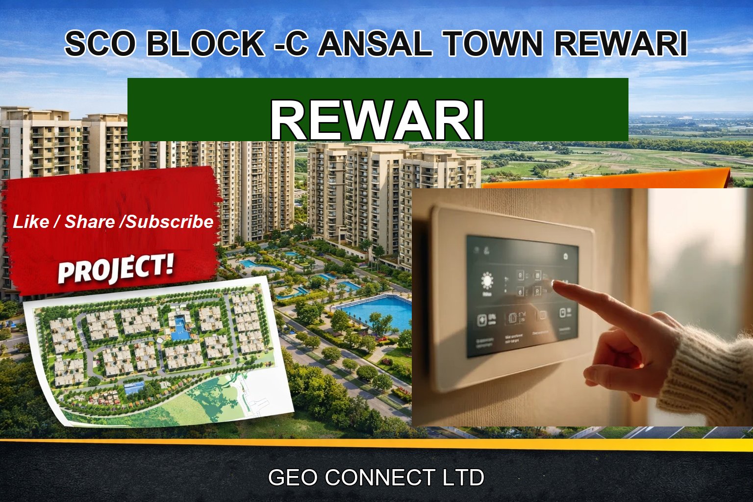 SCO BLOCK -C ANSAL TOWN REWARI