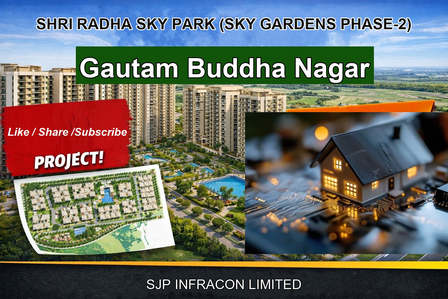 SHRI RADHA SKY PARK (SKY GARDENS PHASE-2)
