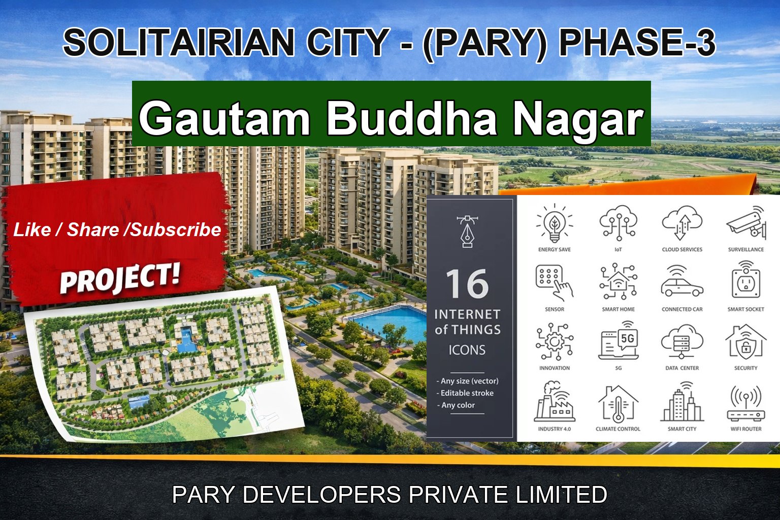 SOLITAIRIAN CITY - (PARY) PHASE-3