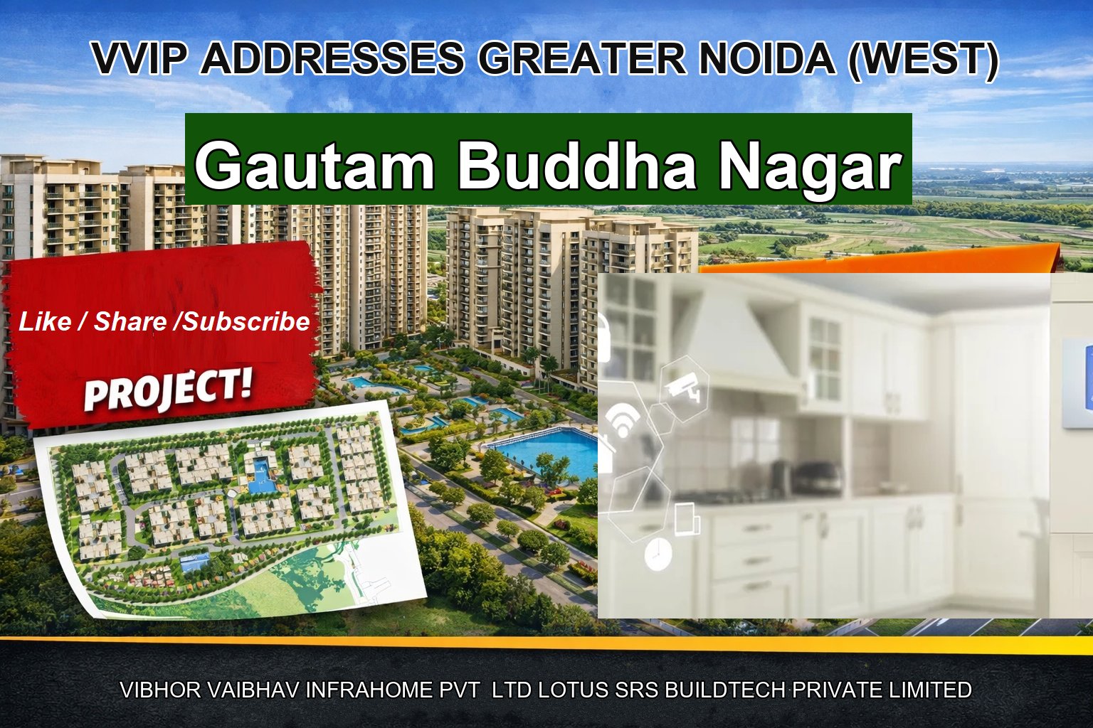 VVIP ADDRESSES GREATER NOIDA (WEST)