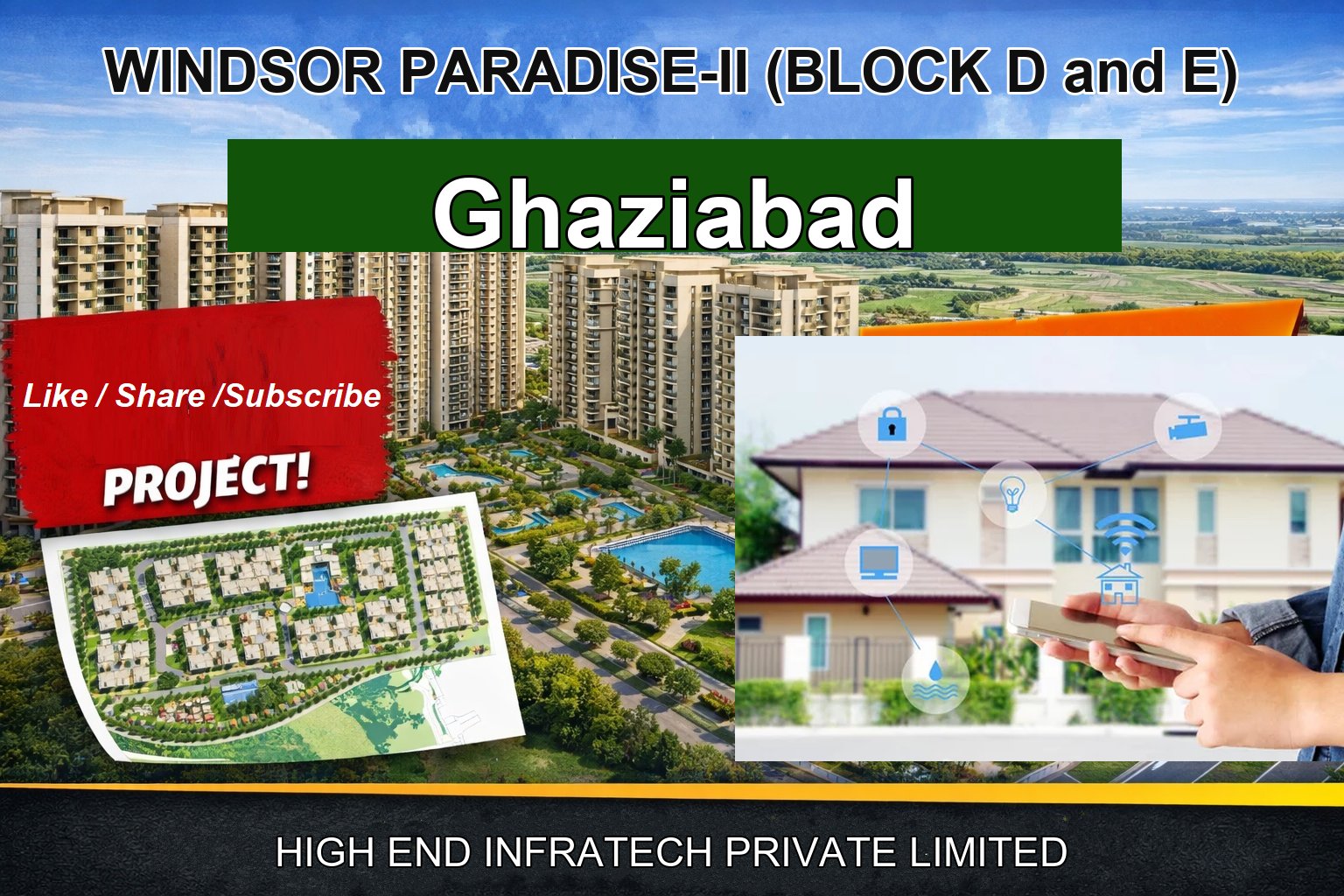 WINDSOR PARADISE-II (BLOCK D and E)
